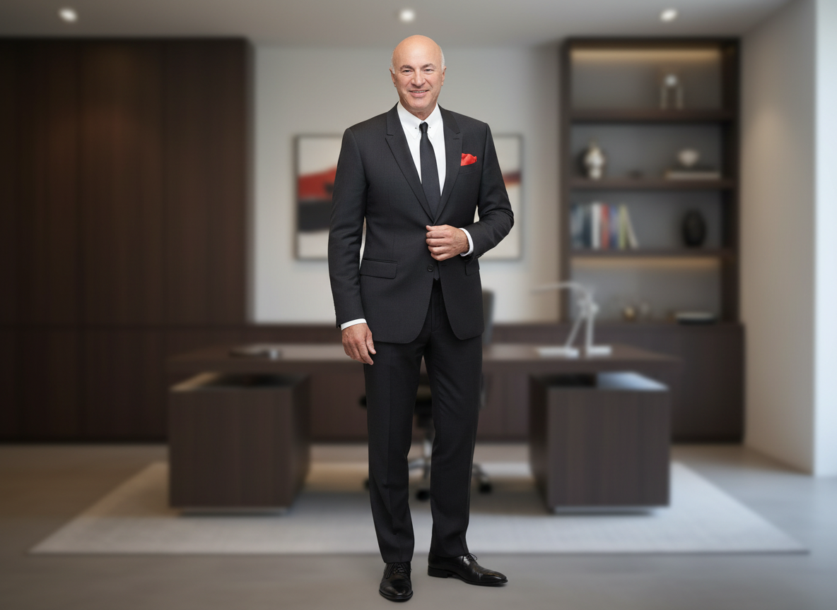 Charcoal Wool Slim Suit